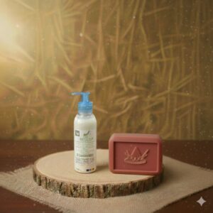 Lait corporel 125 ml avec 1 savon sauf le neutre