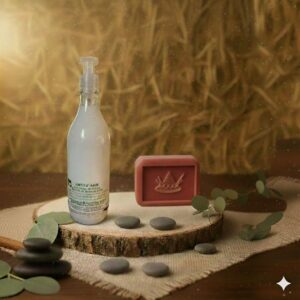 1 Lait corporel 400 ml avec 1 savons offerts sauf le neutre